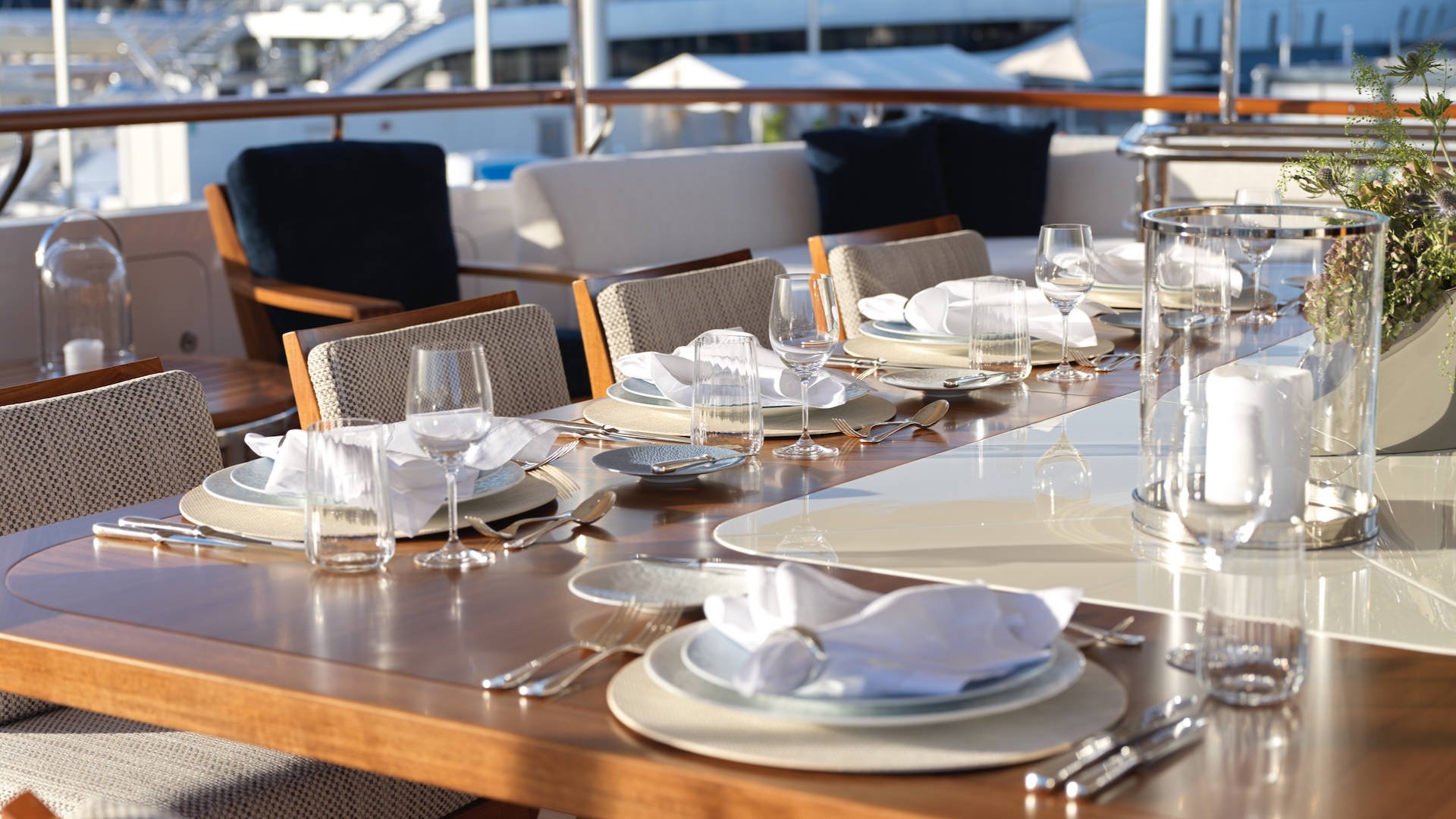 Solace yacht detail photo