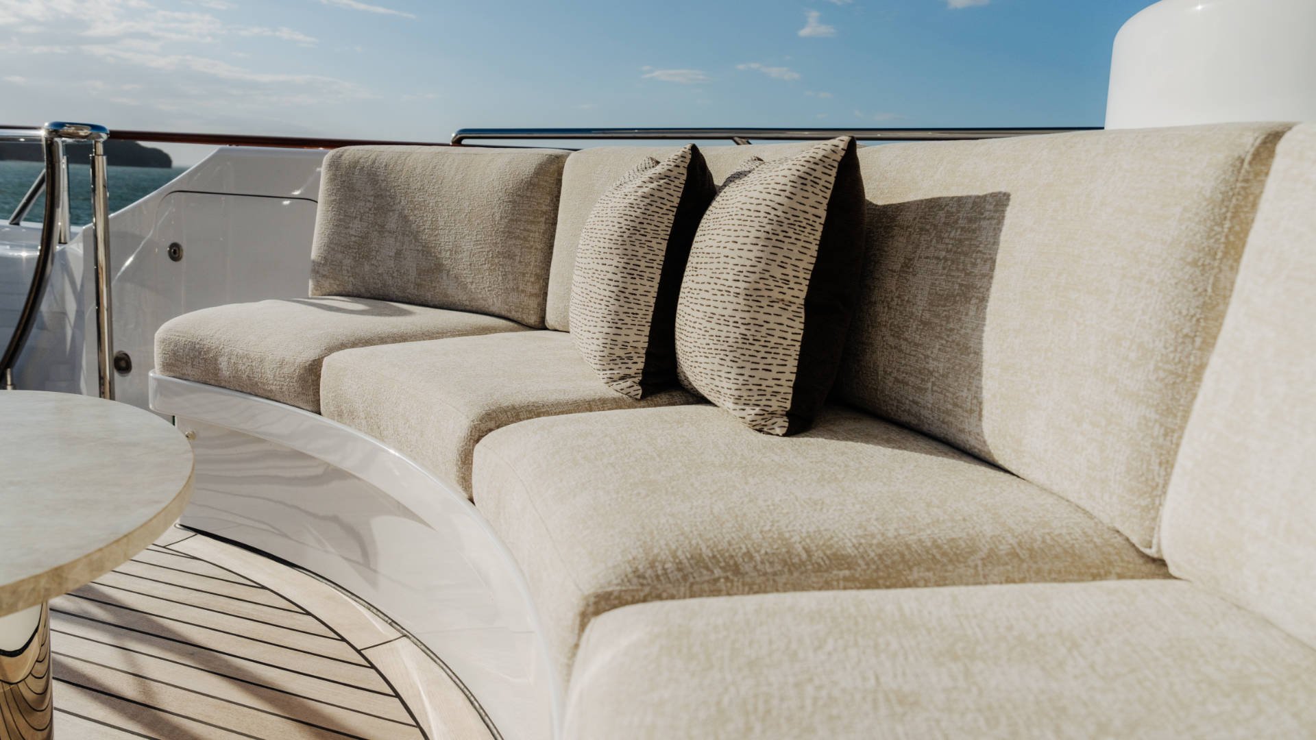 Solace yacht detail photo