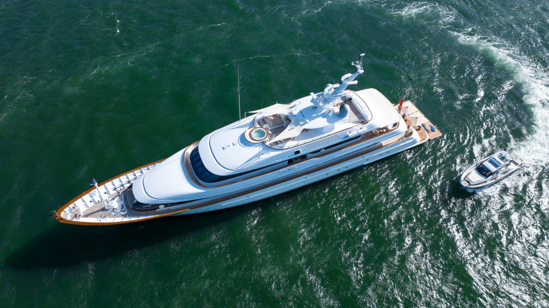 Solace yacht detail photo