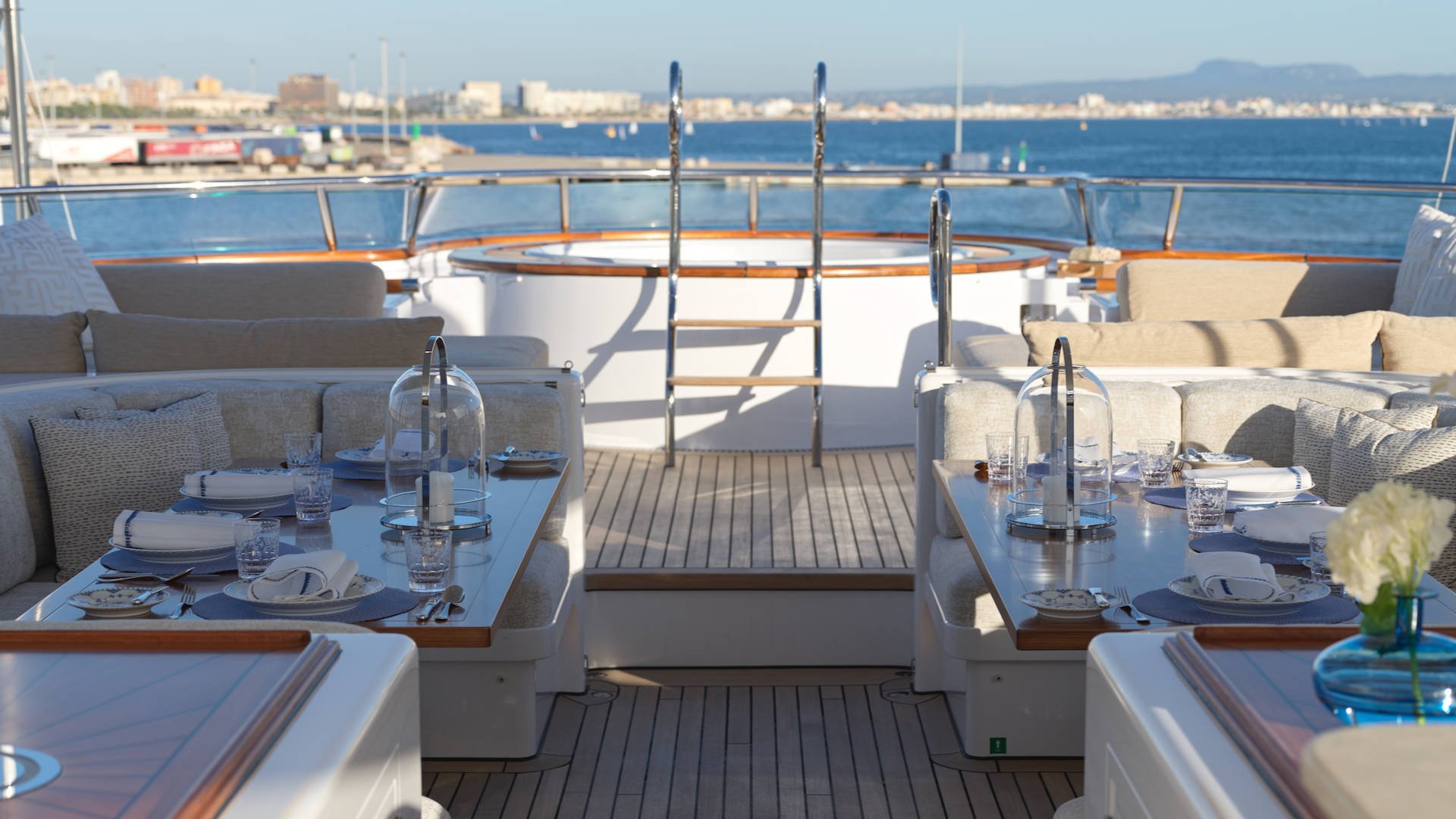 Solace yacht detail photo