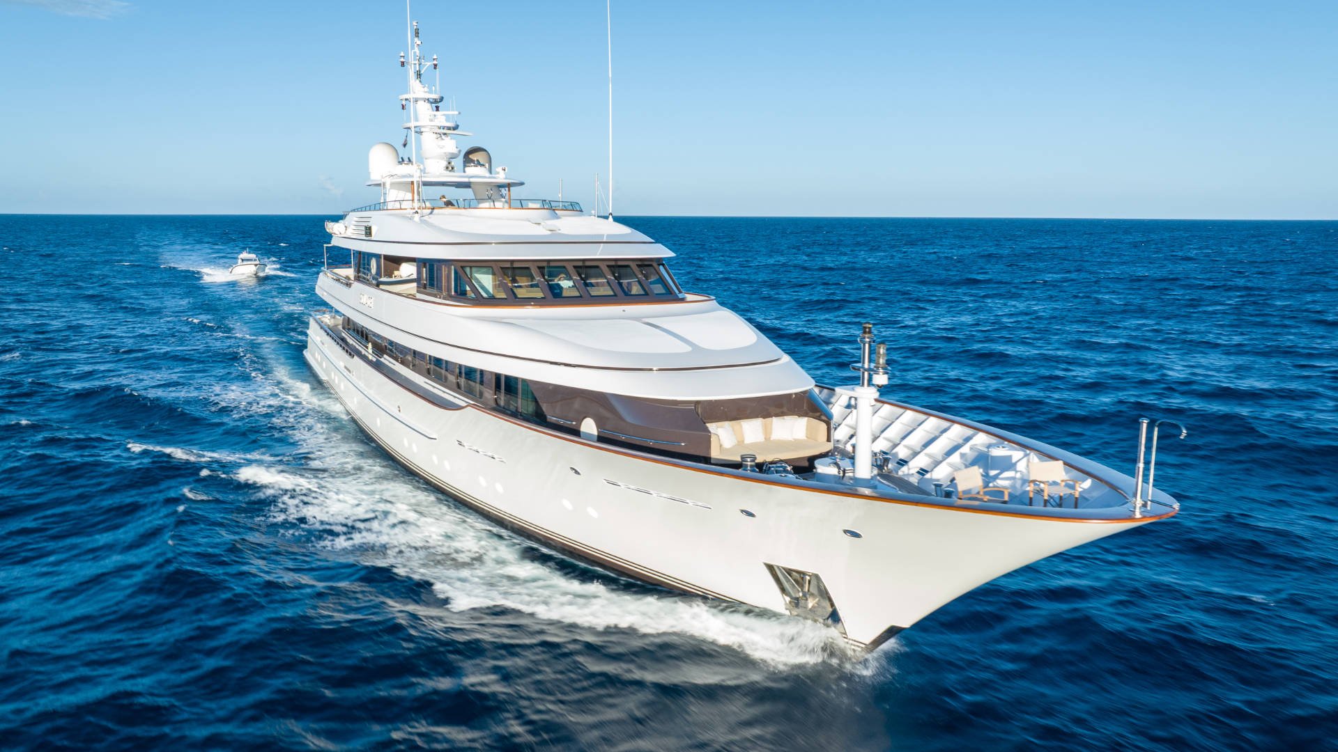 Solace yacht exterior profile